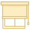 Roller Blinds Icon